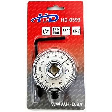 Угломер для докручивания болтов 1/2" с магнитом (HD-0593)H-D