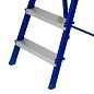 Лестница-стремянка стальн., 3 ступ, алюм. ступ., 570мм, слож.1250х410х112мм, (97953) СИБРТЕХ фото8