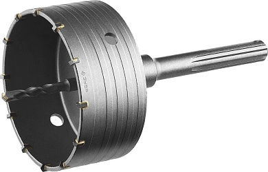 Коронка бурильная в сборе 125мм, SDS-MAX "ПРОФЕССИОНАЛ" (2918-125) ЗУБР