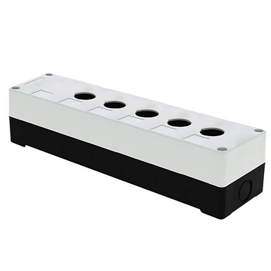 Корпус пятикнопочный КП105 (IP54 белый пластик) cpb-105-w EKF PROxima