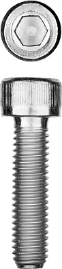 Винт с внутр. шестигранником М10x30 DIN 912 кл. пр. 8.8 оцинк. 5 кг 190шт. (30318-10-030) ЗУБР