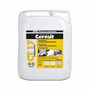 Грунтовка глубокопроникающая СТ 17 Profi Grunt CERESIT, жёлтая, концентрат (1:1), 2.0 л