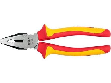 Плоскогубцы комбинированные диэл., 200мм, Cr-V (YT-21153) YATO