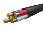 Кабель ВВГнг 4х2,5 (ПОИСК-1)