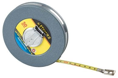Мерная лента 50м, стальное полотно, быт. (34169-050) STAYER