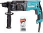 Перфоратор HR 2470 X15 + набор буров D-00795 (SDS-plus, 780 Вт, 2.7 Дж, чем.) MAKITA фото2