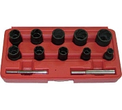 Набор головок-экстр. винт. 3/8" 8-13мм. 4 пр, 1/2" 14-21мм, 6пр. (912U3) FORCE