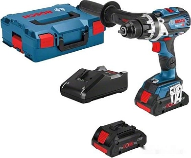 Дрель-шуруповерт аккум. GSR 18V-110C (18.0 В, 2 х 5.0 А/ч Li-Ion,110Нм,L-BOXX)(0 601 9G0 10C) BOSCH