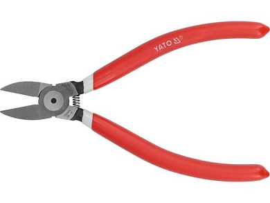Кусачки боковые (бокорезы) 150мм, для пластика, Cr-V (YT-1951) YATO