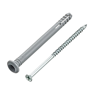 Дюбель-гвоздь быстрого монтажа 6х40мм SM-G внахлест (200шт.) TECH-KREP