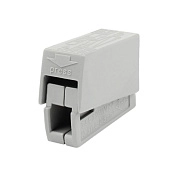 Клемма монтажная СМК 224-111 (400В 32А 1 гнезда 1,0-2,5мм2 белый) 10 шт./уп 40432 ETP