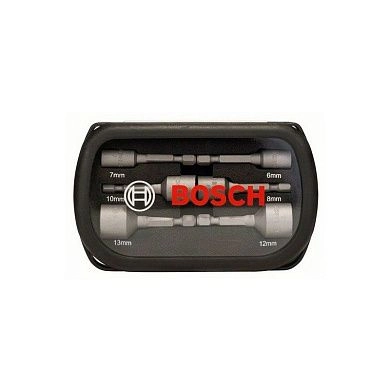 Набор насадок торцовых магнитных 6, 7, 8, 10, 12, 13мм, 6пр. (2 608 551 079) BOSCH