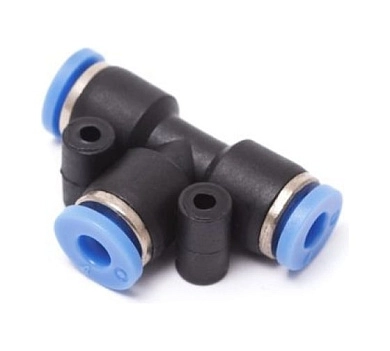 Фитинг Т-образный для пластиковых трубок, 12 мм (PA-SPE12) Partner