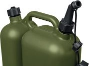 Канистра пластиковая 5 + 2.5 л, усиленная двухсекционная (38367-7.5) ЗУБР