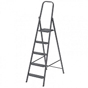 Лестница-стремянка стальн., 5, ступ, компактная, 1100мм, 1820х475х90мм, (97945) СИБРТЕХ