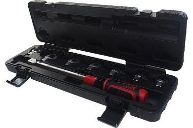 Ключ динамометрич. 20-110 Н/м, 3/8", с рожковыми насадками 450мм (JTC-6833K) JTC