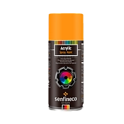 Краска аэрозольная акриловая темно-желтый 400 мл. (4031) SENFINECO