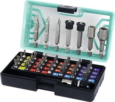 Набор бит + магнитный держатель, 36пр. (96-7536) WHIRLPOWER