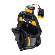 Кобура для компактного шуруповерта, 5 карманов и петель (38770) KRAFTOOL