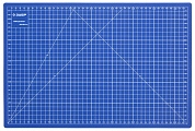Коврик защитный, непрорезаемый, 3мм, цвет синий, 450х300мм "ЭКСПЕРТ" (09902) ЗУБР