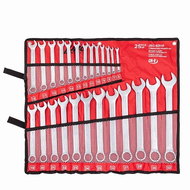 Набор ключей комбинированных 25пр. (JBC-5261P) JBC