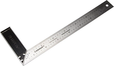 Угольник столярный 400мм, нерж. полотно, быт. (3431-40_z01) STAYER