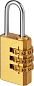 Замок навесной кодовый мини 29х21х10мм, 3 диска, Профессионал (37118-1_z02) ЗУБР фото2