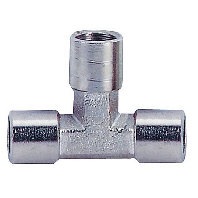 Переходник T-образный 1/4 " F -> 1/4" F -> 1/4 " F (180300 B) FUBAG