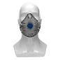 Полумаска фильтрующая формованная, с клапаном и угольным слоем (FFP1), 10шт. (10028) ИСТОК фото2