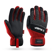 Перчатки профессиональные комбиниров красные, работа с сенсорными экранами р.L 9 FLEX(11479-L) ЗУБР