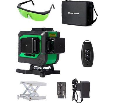 Нивелир лазерный INSTRUMAX GREENLINER 3-360/B SET