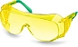 Очки откр типа, желтые, стекло увелич размера устойчивое к запотеванию,ULTRA (110462) KRAFTOOL фото2