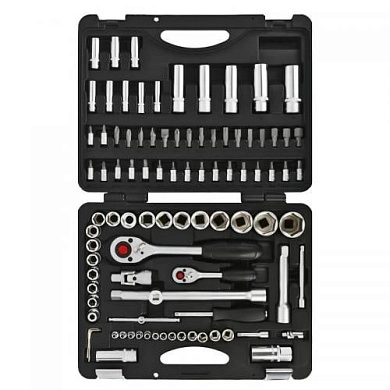 Набор инструмента автомобильного (1/2", 1/4") 94пр. (4941R-5) FORCE