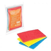 Салфетки жесткие абразивные 3шт.(9*13) AIRLINE