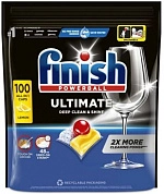 Капсулы для посудомоечных машин 100 шт (Ultimate Plus All in 1 Lemon 100шт) FINISH