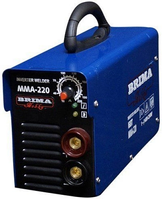 Инвертор сварочный MMA 200 (220В, 20-200А, ПВ 60%, КПД 85%) BRIMA