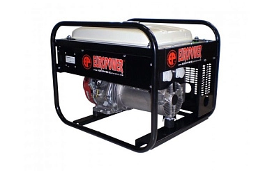 Генератор бензиновый Europower EP4100LN (3,6кВт, 230В, HONDA GX270)