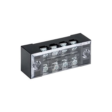 Блок зажимов ТВ-1504 до 1,5 мм2 15A 4 пары