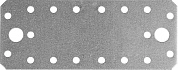Пластина крепежная 140х55x2мм оцинкованная 1шт. (310236-140-55) ЗУБР