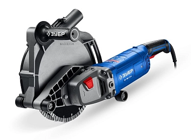 Бороздодел (штроборез) ЗШ-П65-2700 ПСТ (2700 Вт, макс. глуб. 65 мм, диск 230x22.23мм, кор.) ЗУБР