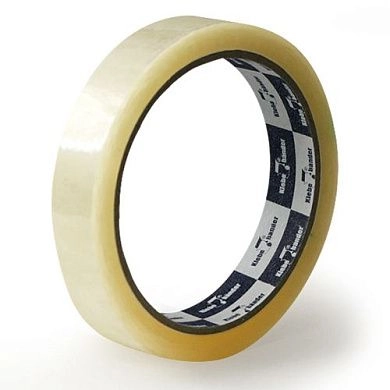 Лента клеящая упаковочная (скотч) 12мм/57м, 40мкм, прозрачная (1855) Klebebander