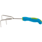 Рыхлитель 3-зубый, 80х310 мм, нерж. сталь, двухкомпонентная рукоятка, PREMIUM PLUS (62054) PALISAD