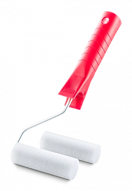 Валик поролоновый 100мм/6мм, туба 35мм, "Moltopren", 2шт. (0124-003510) HARDY