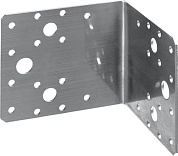 Уголок крепежный нержавеющий НКУ-2.0, 90х100х100х2мм, Профессионал (310526-90) ЗУБР