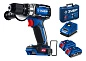 Дрель-шуруповерт аккум. DB-70-22 (LMS) (20.0 В, 2 акк. х 2.0 A/h Li-Ion, 70 Нм, чем.) ЗУБР фото2