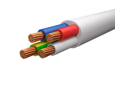 Провод ПВС 4х1,5 (Калужский кабельный завод)