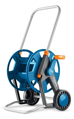 Катушка для шланг. 45м х 1/2 и 20м х 3/4 усил колёса, телескоп ручка, HC-45 (8-428425_z02) GRINDA