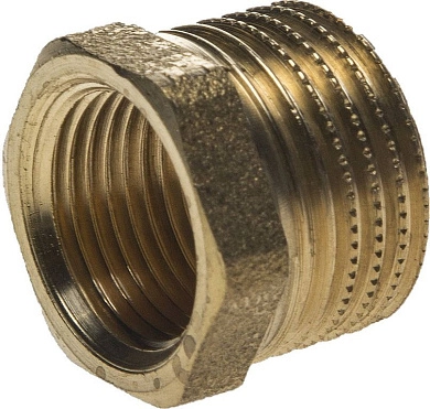 Футорка латунь, 1/2" х 3/8" (51082-1/2-3/8) GENERAL FITTINGS
