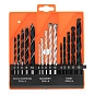 Набор сверл по бетону, металлу, дереву 4-5-6-8-10 мм, 15 шт. пласт. бокс, цил.хвост. (725085) SPARTA фото2