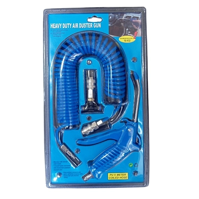 Пневмопистолет для продувки в наборе со шлангом 5м и коннекторами (KL-DK06) KLASSE